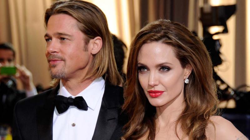 Hollywood star Angelina Joldi and Brad Pitt