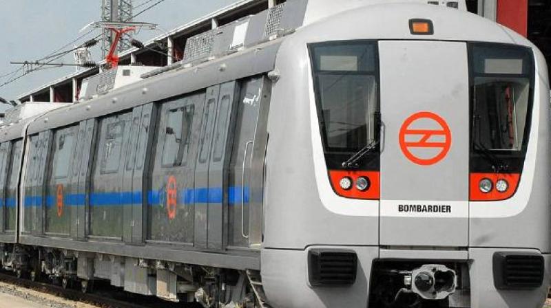 Metro services on Blue line briefly disrupted