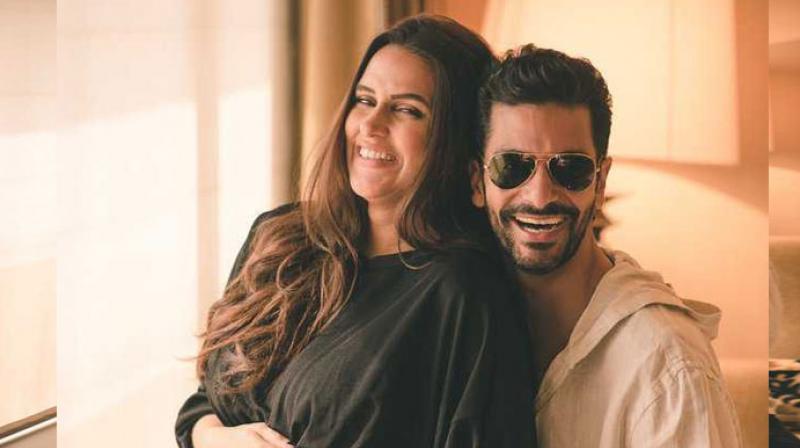 Neha Dhupia and Angad Bedi