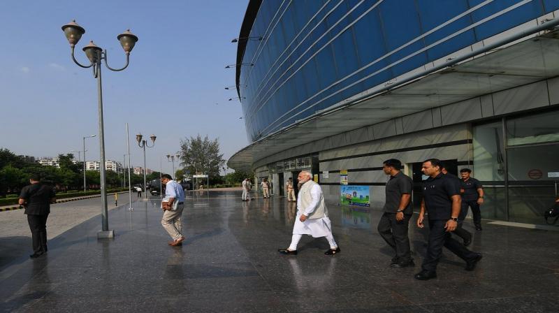 PM Modi takes metro ride