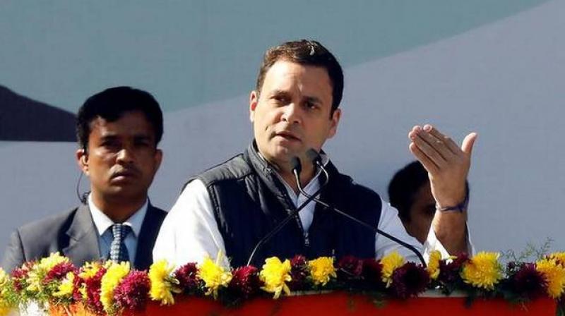 Congress president Rahul Gandhi Congress president Rahul Gandhi