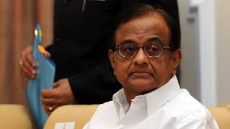 Senior Congress leader P Chidambaram Senior Congress leader P Chidambaram