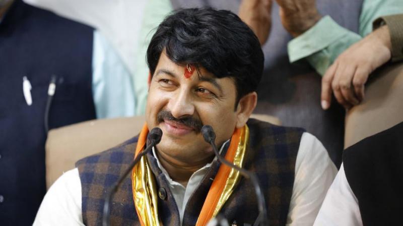Delhi BJP president Manoj Tiwari Delhi BJP president Manoj Tiwari