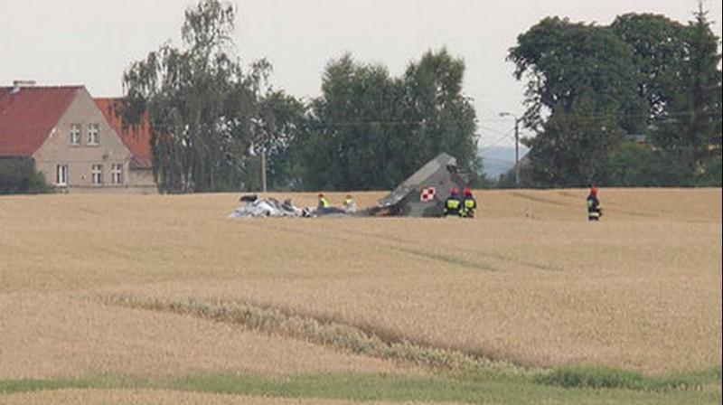 Polish MiG-29 fighter jet crashes Polish MiG-29 fighter jet crashes