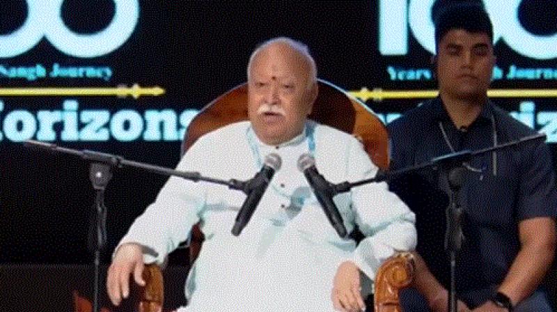 “We respect our national flag,” Says RSS Chief Mohan Bhagwat