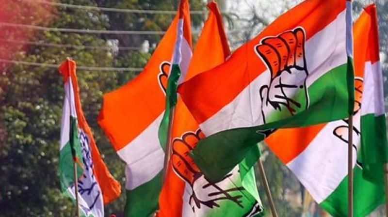 Cong candidate in lead Cong candidate in lead