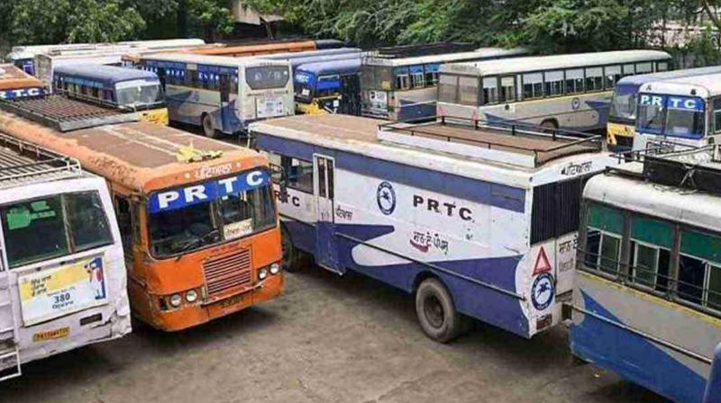 Punjab Roadways, PRTC and PUNBUS bus union strike makes commuters suffer Punjab Roadways, PRTC and PUNBUS bus union strike makes commuters suffer