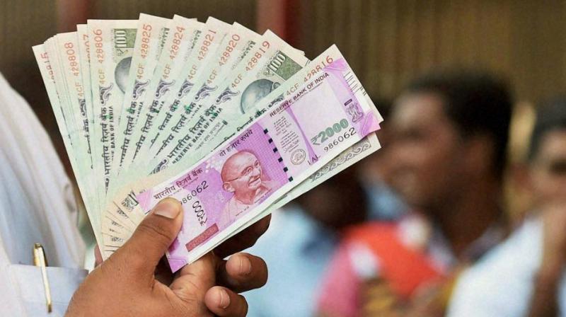 rupee firmed 14 paise