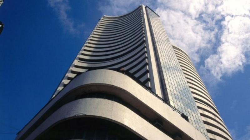 Sensex jumps over 100 pts