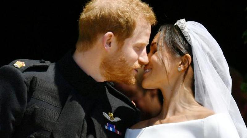 Prince Harry and Meghan Markle are now husband and wife Prince Harry and Meghan Markle are now husband and wife