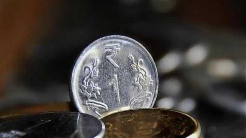 Rupee up 10 paise against dollar Rupee up 10 paise against dollar