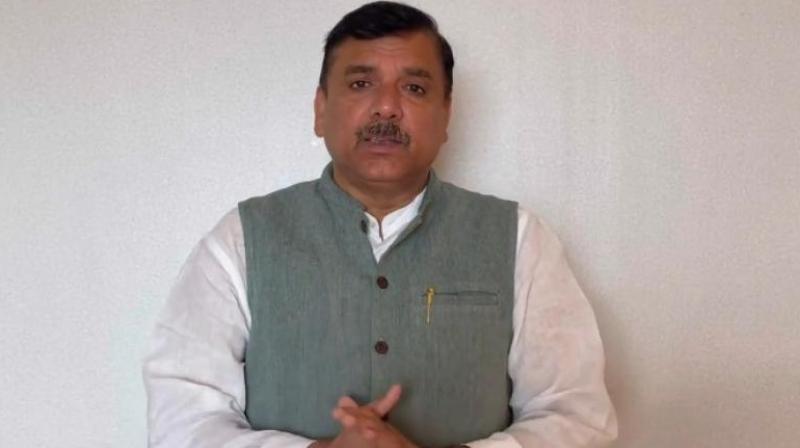 AAP MP Sanjay Singh AAP MP Sanjay Singh