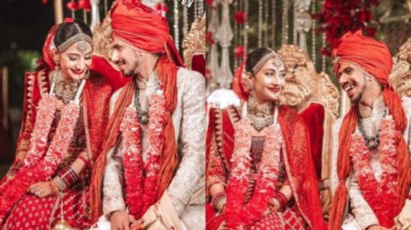 Yuzvendra Chahal got married to Dhanashree Verma Yuzvendra Chahal got married to Dhanashree Verma