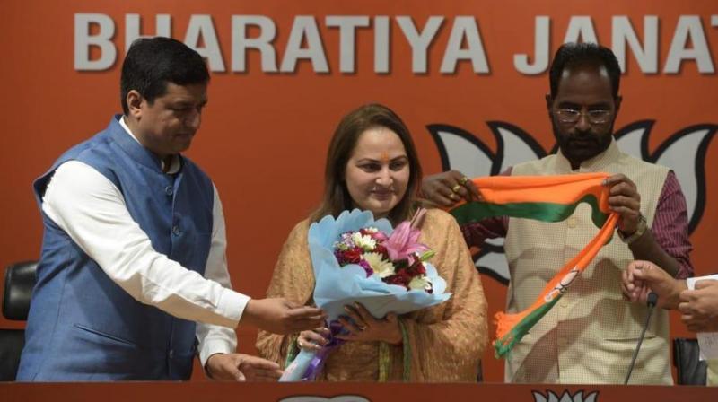 Jaya Prada joins BJP