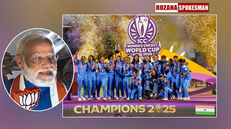 “Symbol of India's daughters' newfound confidence,” says PM Modi on India's Victory in Women's Cricket World Cup