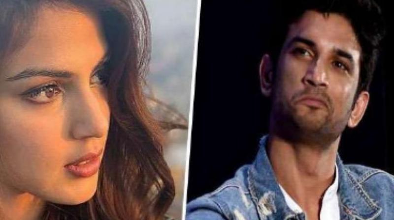 Rhea Chakraborty and Sushant Singh Rajput