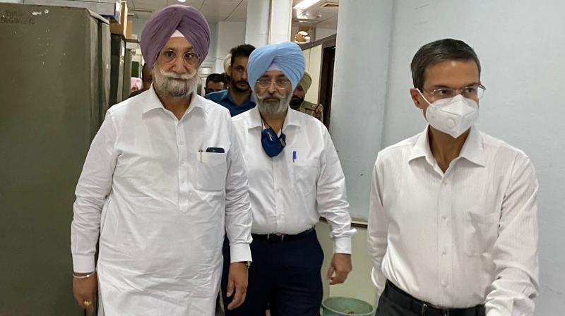 Deputy Chief Minister Randhawa raids Punjab Police Headquarters Deputy Chief Minister Randhawa raids Punjab Police Headquarters