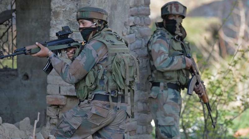 Six terrorists were killed in an encounter Six terrorists were killed in an encounter