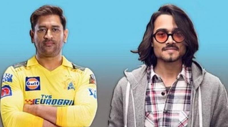  MS Dhoni and Bhuvan Bam