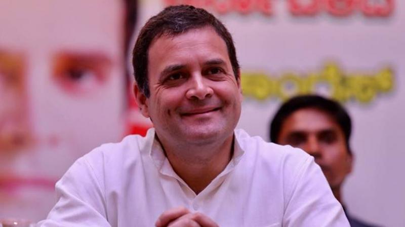 Congress president Rahul Gandhi Congress president Rahul Gandhi