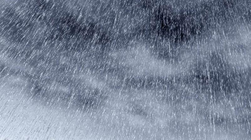 Light to moderate rains occurred in some parts of Himachal Pradesh