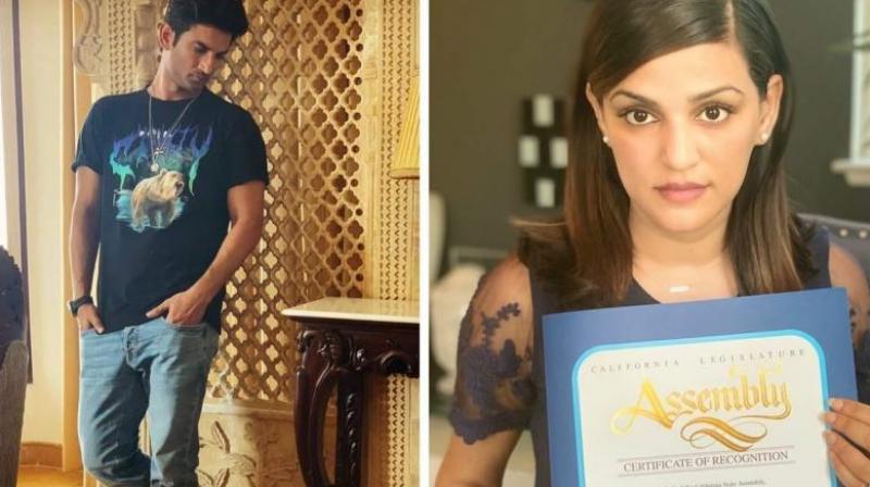 Sushant Singh Rajput honoured by California State Assembly Sushant Singh Rajput honoured by California State Assembly