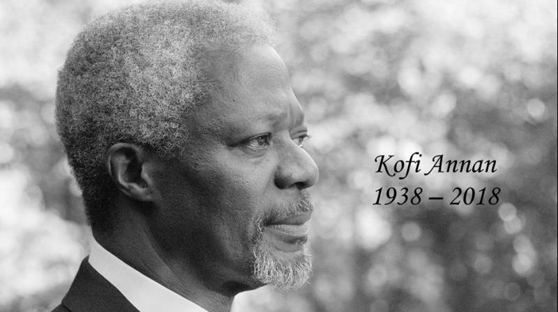 Kofi Annan dies at age 80
