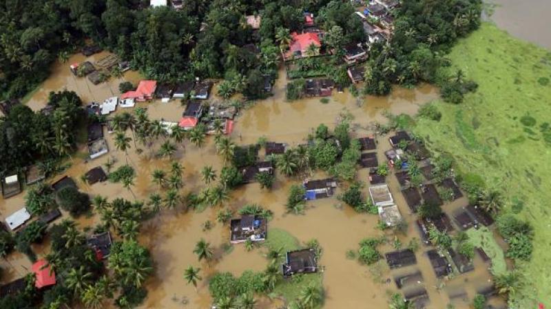 Thousands of people in flood-hit areas in Kerala are battling all odds to survive