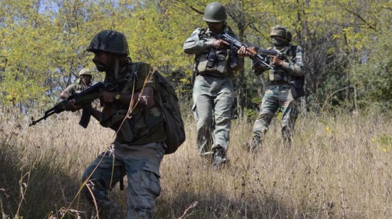 An unidentified militant was killed today An unidentified militant was killed today