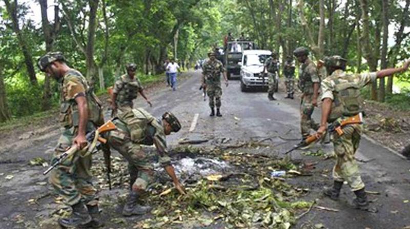 Two Assam Rifles personnel injured in attack