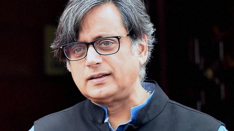 Congress leader Shashi Tharoor 