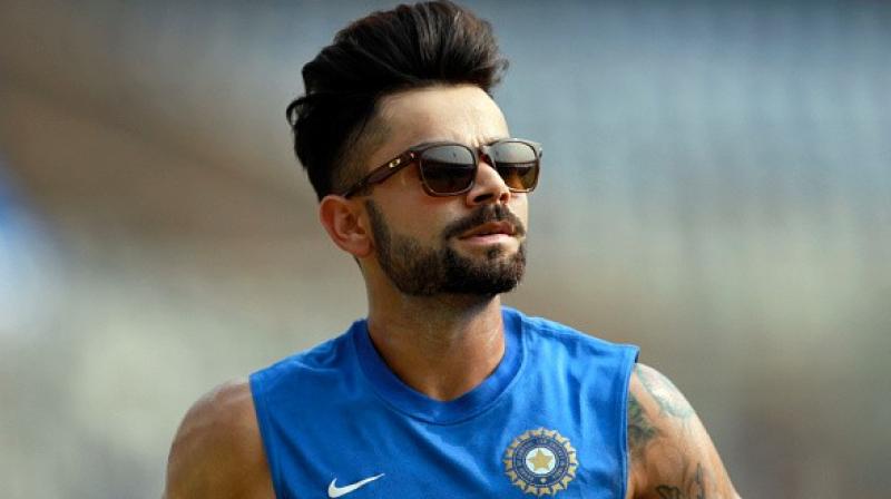 Indian cricket captain Virat Kohli