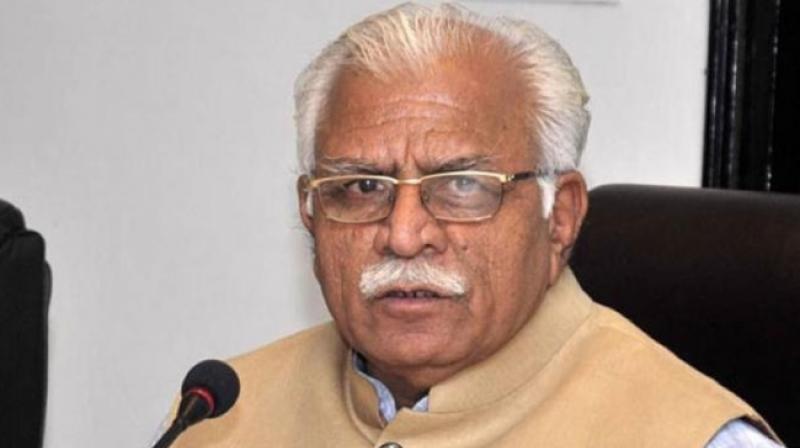 Haryana Chief Minister Manohar Lal Khattar