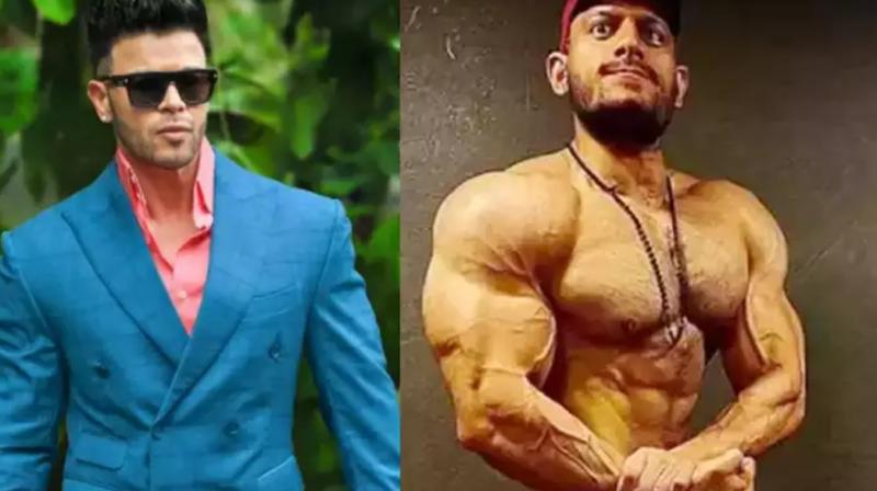 Bollywood Actor Sahil Khan and Bodybuilder and Former Mr. India Manoj Patil Bollywood Actor Sahil Khan and Bodybuilder and Former Mr. India Manoj Patil