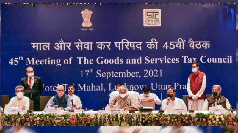 45th meeting of the GST Council held in Lucknow on Friday 45th meeting of the GST Council held in Lucknow on Friday