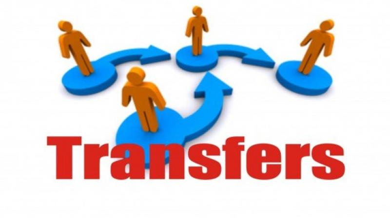 IAS officers transferred IAS officers transferred