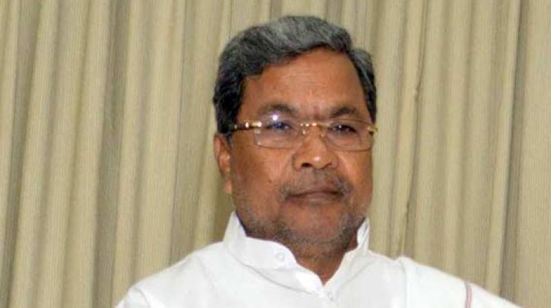 Chief Minister Siddaramaiah