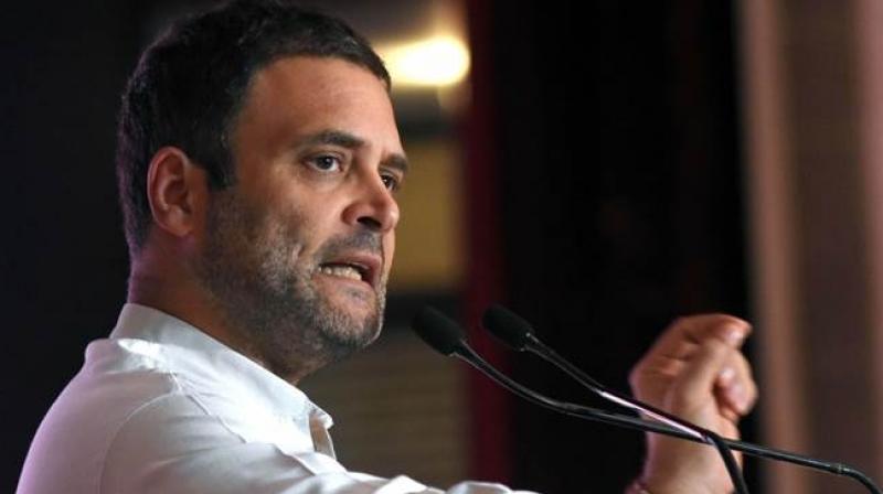 Congress president Rahul Gandhi Congress president Rahul Gandhi