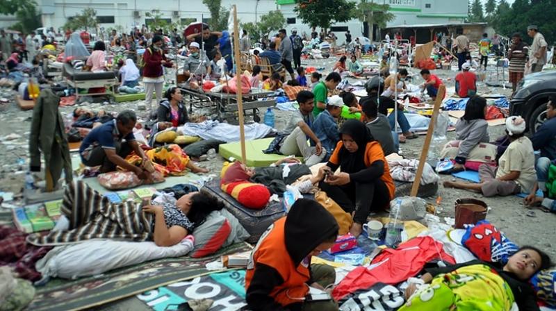 Indonesia quake-tsunami death toll jumps to 384 Indonesia quake-tsunami death toll jumps to 384
