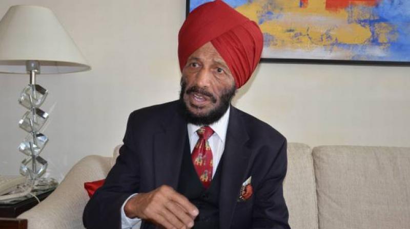 Legendary sprinter Milkha Singh