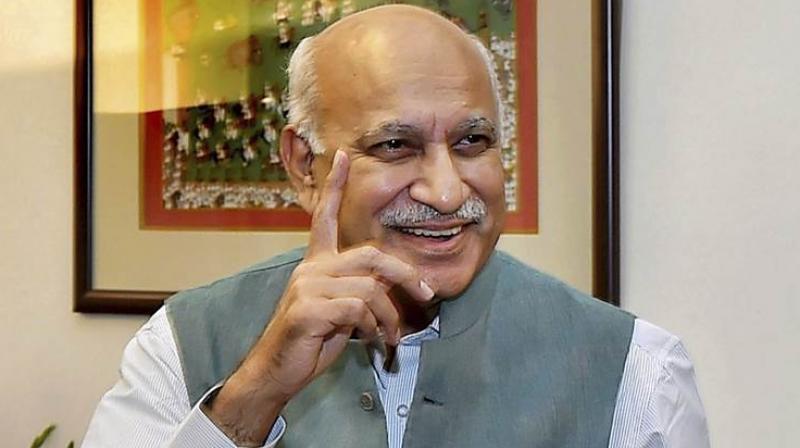 Union Minister M J Akbar