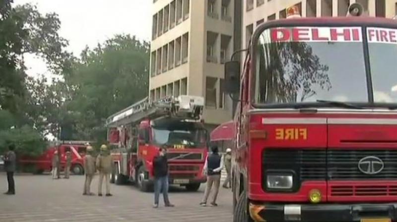 Fire at residential building in Shahdara