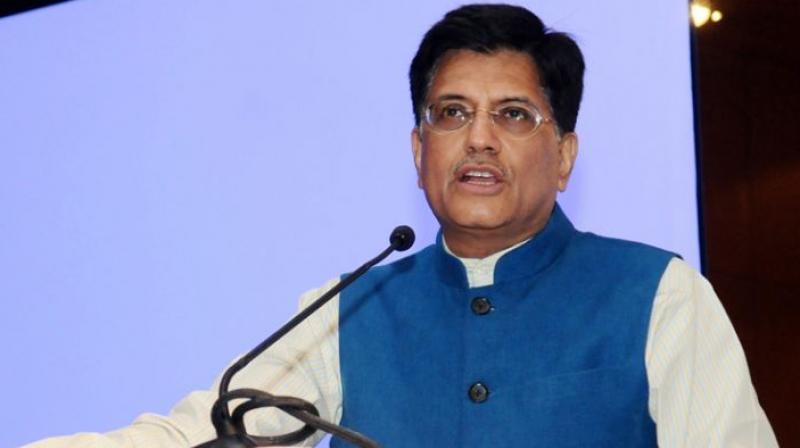 Railway Minister Piyush Goyal 