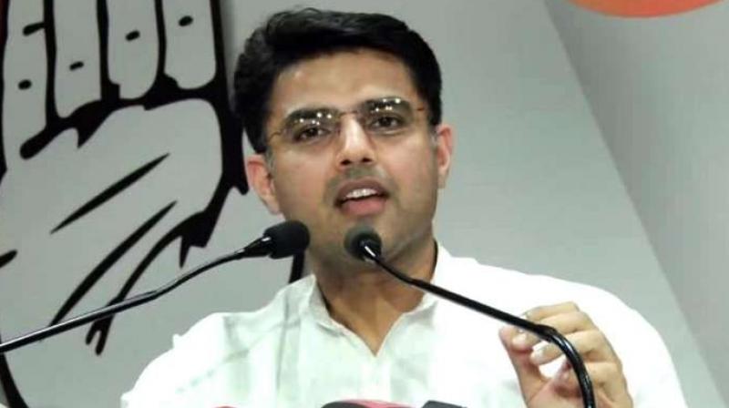 Rajasthan Congress chief Sachin Pilot Rajasthan Congress chief Sachin Pilot