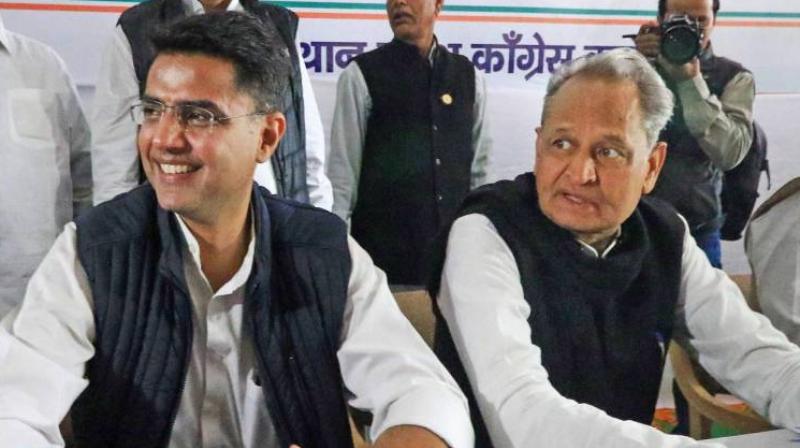 Sachin Pilot and Ashok Gehlot