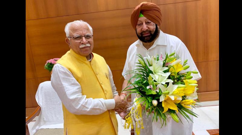PUNJAB, HARYANA CMs PUNJAB, HARYANA CMs