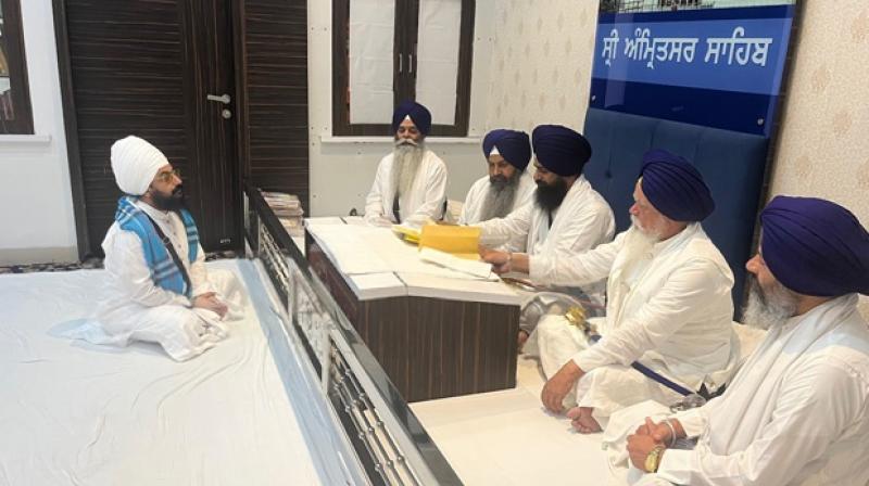 Ranjit Singh Dhadrianwale Appears Before Panj Singh Sahibs, Apology Accepted by Akal Takht Sahib Ranjit Singh Dhadrianwale Appears Before Panj Singh Sahibs, Apology Accepted by Akal Takht Sahib