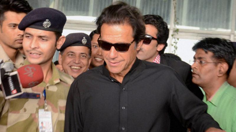Cricketer turned politician Imran Khan Cricketer turned politician Imran Khan