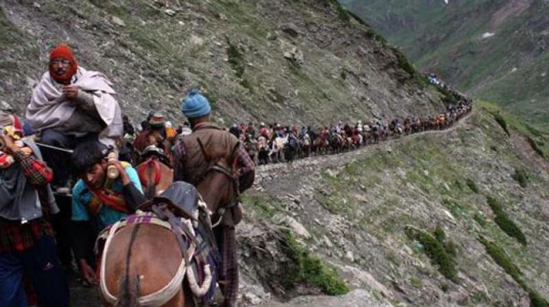 Amarnath Yatra resumed today