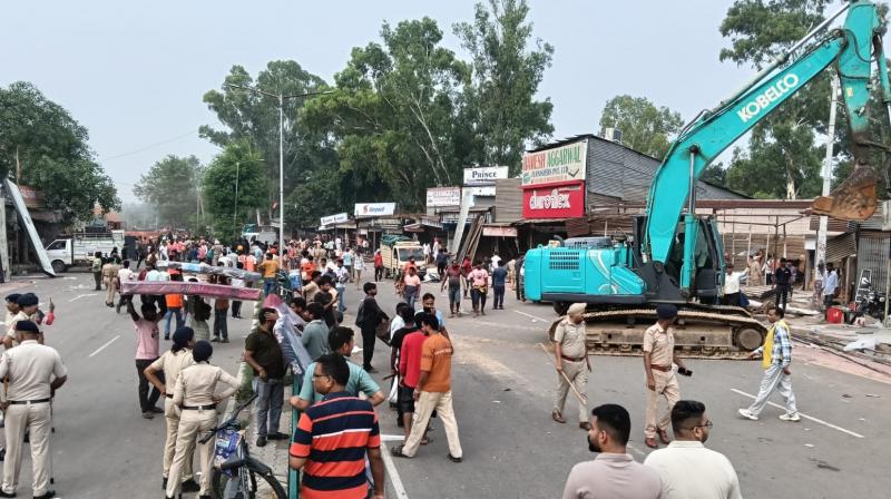 Chandigarh Authorities Launch Major Demolition Drive at Sector 53 Furniture Market Chandigarh Authorities Launch Major Demolition Drive at Sector 53 Furniture Market